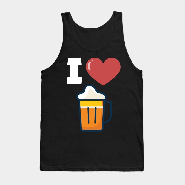 I love beer Tank Top by maxcode